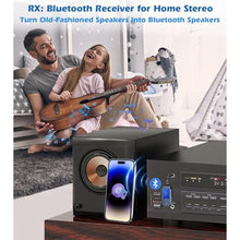 Load image into Gallery viewer, Bluetooth 5.3 Transmitter Receiver 2 in 1 with LCD Screen, Black_5049
