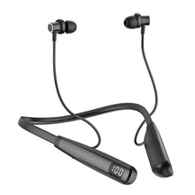 Load image into Gallery viewer, Bluetooth Headphones,Upgrade Bluetooth 5.3 Wireless Neckband Earbuds Waterproof in-Ear Earphones with Mic,HiFi Stereo Deep Bass Headset 100 Hours Playtime with Digital Display for Running Sport Work, Black_1
