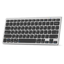 Load image into Gallery viewer, Bluetooth Keyboard for iPad 10th, 9th, 8th Gen, iPad Pro 12.9/11/10.5/9.7 in, iPad Air/Mini, Mac, MacBook, iMac, Tablets, PC Desktop Laptop - Wireless Computer Keyboard, Office Accessories Supplies, AluminumGray_1
