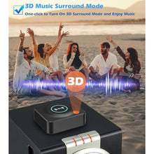 Load image into Gallery viewer, Bluetooth Receiver for Home Stereo, AUX RCA to Bluetooth Adapter for Old Speakers, NFC Wireless Audio Receiver for Music Streaming Sound System, KAIY Convert Wired Speakers to Wireless, Black_5055

