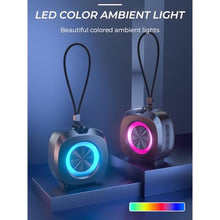 Load image into Gallery viewer, Bluetooth Speaker Portable Media Players Clear Loud Stereo Sound Deep Bass Wireless Speaker With Lights TWS IPX5 Waterproof Small Speakers Long Playtime for Home/Party/Outdoor/Beach Electronic Gadgets, Black_5795
