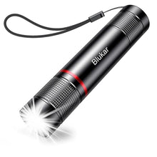 Load image into Gallery viewer, Blukar Rechargeable Flashlight, Super Bright Adjustable Focus Flashlights, Black_1
