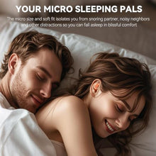 Load image into Gallery viewer, Bluripp Sleepals Micro Sleep Earbuds for Side Sleepers, Sleep Headphones with Noise Reduction, Soft and Snug Fit Overnight, Slim and Light, 28hr Play with Travel Charging Case (Orange)_1460

