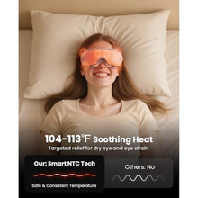 Load image into Gallery viewer, BOB AND BRAD Eye Massager with Heat FSA Eligible HSA, Birthday Gifts for Women Men Mom, Heated Eye Mask for Migraines with Music, Smart Migraine Massager for Dry Eyes Relief &amp; Improve Sleep, ApearlWhite_945
