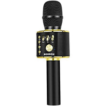 Load image into Gallery viewer, BONAOK Bluetooth Karaoke Wireless Microphone,3-in-1 Portable Handheld Karaoke Mic Speaker Machine Christmas Birthday Home Party for Android/iPhone/PC or All Smartphone Q37 (Light Pinkcolor)_2496
