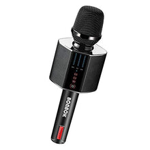 Load image into Gallery viewer, BONAOK Karaoke Microphone, Portable Wireless Bluetooth Karaoke Mic for Adults&amp;Kids Car Home Outdoor Party, Karaoke Machine for PC/All Smartphone G50 Black 2025_1
