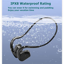 Load image into Gallery viewer, Bone Conduction Wireless Bluetooth Headset IPX8 Waterproof Swimming Headset Outdoor Fitness 32GB Memory MP3 Player (Grey)_135
