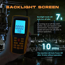 Load image into Gallery viewer, Bonvoisin Hotwire Anemometer Handheld CFM/CMM Air Flow Velocity Meter Wind Speed Gauges with Backlight LCD Display for HVAC in-Duct Airflow Air Velocity Temperature(Thermal Anemometer)_8522
