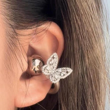Load image into Gallery viewer, Bow Rhinestone for Clip on Earbuds Open Ear Accessories, Elegant Zirconia Decorative Earphone Accessories, Removable Exquisite DIY Decoration (Bow)_1007
