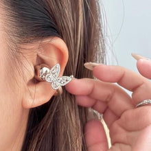 Load image into Gallery viewer, Bow Rhinestone for Clip on Earbuds Open Ear Accessories, Elegant Zirconia Decorative Earphone Accessories, Removable Exquisite DIY Decoration (Bow)_1008
