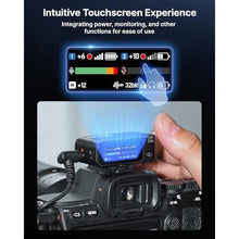Load image into Gallery viewer, BOYA BOYAMIC 2 Wireless Microphones for iPhone 15-16/Android/PC/Camera, AI Noise Cancellation, 32-bit Float Internal Recording, AMOLED Touchscreen, 984ft 54h Battery with Charging Case(with Clip Mic)_5580
