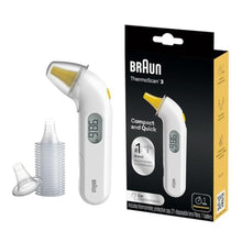 Load image into Gallery viewer, Braun ThermoScan 3 Ear Thermometer for Baby and Infant, White_1
