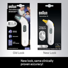 Load image into Gallery viewer, Braun ThermoScan 3 Ear Thermometer for Baby and Infant, White_108
