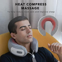 Load image into Gallery viewer, Breo iNeck3 Pro Electric Neck Massager, Shiatsu Massage Pillow with Heat, Deep Tissue Kneading &amp; APP Control, Small &amp; Lightweight, Good for Travel, Home &amp; Office Relaxation, Ideal Gift Choice_3048
