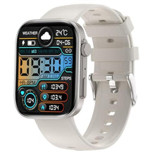 Load image into Gallery viewer, BRIBEJAT Smart Watch for Men Women (Make/Answer Call), HD 2.01'' Smartwatch IP68 Waterproof, Fitness Tracker Pedometer SpO2/Heart Rate/Sleep Monitor, Compatible with iPhone Samsung iOS Android Phone, Gray_1
