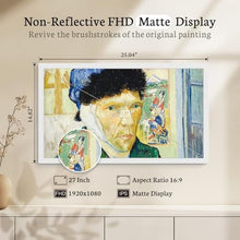 Load image into Gallery viewer, BSIMB Large Digital Picture Frame 27 Inch, 1920x1080 FHD WiFi Digital Photo Frame Electronic 32GB Display, Wall Mount Included, Share Pictures/Videos via App Easy Setup Gifts for Mom(Non-Touch), White_1725
