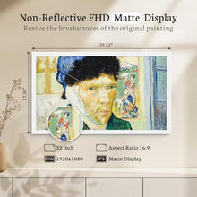 Load image into Gallery viewer, BSIMB Large Digital Picture Frame 32 Inch, 64GB 1920x1080 FHD WiFi Digital Photo Frame Electronic Display, Wall Mount Included, Share Pictures/Videos via App Easy Setup Gifts for Mom(Non-Touch), White_2029

