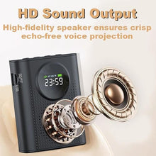 Load image into Gallery viewer, BSONE Voice Amplifier with Wireless Microphone for Teachers Portable Bluetooth Clip-On PA System with Lapel Mic and Speaker for Classroom,Tour Guide, Meeting Presentation, Conference_1112
