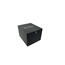 Load image into Gallery viewer, Bulova Men's Classic Gold Tone Stainless Steel 3-Hand Date Quartz Watch with Black Diamond Dial Style: 97D108_1076
