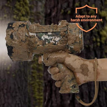 Load image into Gallery viewer, BUYSIGHT Turbo 2000000LM Rechargeable Spotlight Flashlight, IP67 Impact Resistant Searchlight, Foldable Stand Red Filter Waterproof Hunting Lamp(Camouflage Green), CamouflageGreen_4928
