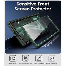 Load image into Gallery viewer, BXYJY for Samsung Galaxy Z Fold 7 Case Slim with Kickstand, Full Hinge Protection, Tempered Screen Protector, Shockproof Cover, Daily Drop Protective Phone Case for Samsung Galaxy Z Fold7 2025, Green_4376
