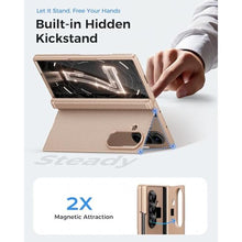 Load image into Gallery viewer, BXYJY for Samsung Z Fold 7 Case with Stand, Hinge Protection, Rose Gold_4445
