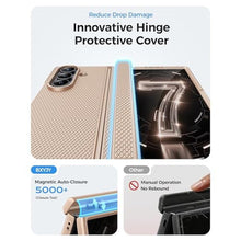 Load image into Gallery viewer, BXYJY for Samsung Z Fold 7 Case with Stand, Hinge Protection, Rose Gold_4446
