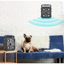 Load image into Gallery viewer, BYSLBTY Dog Bark Deterrent Device,Anti Barking Device for Dogs,4X Head Ultrasonic Dog Barking Control Devices with 3 Modes,Bark Box,Indoor Outdoor Dog Barking Silencer,Black_1684
