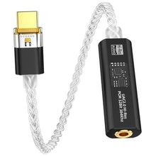 Load image into Gallery viewer, BZINK USB C to 3.5mm with CX31993 &amp; MAX97220 DAC Headphone Adapter, Black_1
