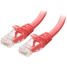 Load image into Gallery viewer, Cable Matters 10Gbps Snagless Cat 6 Ethernet Cable, 30ft, Red_1

