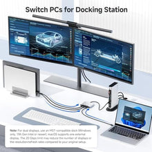 Load image into Gallery viewer, Cable Matters 20Gbps USB C KVM Switch, 3-in-1-Out, 140W PD Charging, Silver_406
