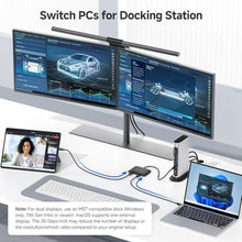Load image into Gallery viewer, Cable Matters 20Gbps USB C KVM Switch for 2 Computers, 140W PD, Black_857
