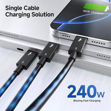 Load image into Gallery viewer, Cable Matters [Intel Certified] 80Gbps Thunderbolt 5 Cable, 3.3ft / 1m, Black_4231
