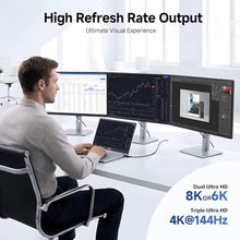 Load image into Gallery viewer, Cable Matters [Intel Certified] 80Gbps Thunderbolt 5 Cable, 1.6ft / 0.5m, Black_391
