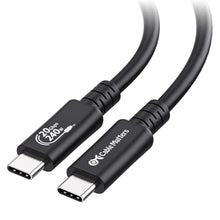Load image into Gallery viewer, Cable Matters [USB-IF Certified] 20Gbps USB4 Cable, 6.6ft, Black_1
