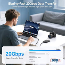 Load image into Gallery viewer, Cable Matters [USB-IF Certified] 20Gbps USB4 Cable, 6.6ft, Black_1114
