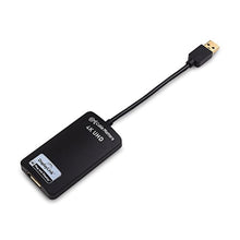 Load image into Gallery viewer, Cable Matters USB to 4K DisplayPort Adapter, USB 3.0 to DP, for Windows, black_8002
