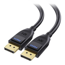 Load image into Gallery viewer, Cable Matters [VESA Certified] 54Gbps DisplayPort 2.1 Cable, 9.8ft / 3m, Black_1
