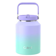 Load image into Gallery viewer, Cafezi Tumbler with Lid and Straw, 64 oz Glass Tumbler Fits Cup Holder,, Lavender_1
