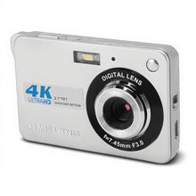 Load image into Gallery viewer, Cameras for Photography, DV Digital Camera 4K Digital Camera, 48MP 2.7in LCD Display 8X Zoom, Anti Shake Vlogging Camera for Photography Continuous (Silver)_1
