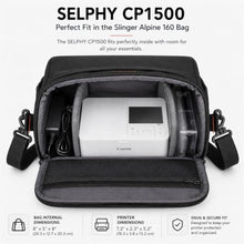 Load image into Gallery viewer, Canon SELPHY CP1500 Wireless Printer with KP-108IN Ink, Paper &amp; Bag (White) | Complete Photo Printing Bundle with, Shoulder, Power Adapter, Cassette and AC Cable_293
