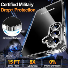 Load image into Gallery viewer, CansanDezin Clear Designed for Samsung Galaxy S25 Ultra, [3.0mm Raised Airbags][Not Yellowing] Shockproof Protective Phone Case Cover with Hard Back &amp; Soft TPU Bumper for Galaxy S25 Ultra - Clear_1048
