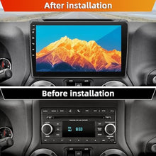 Load image into Gallery viewer, Car Radio Stereo for Jeep Wrangler JK 2007-2018,2+64G Android 15 Touch Screen Radio with Wireless CarPlay Android Auto Bluetooth GPS Navigation Backup Camera_1700
