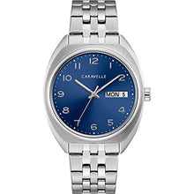 Load image into Gallery viewer, Caravelle by Bulova Men's Quartz Stainless Steel Dress Watch, Color:Silver-Toned (Model: 43C120_1

