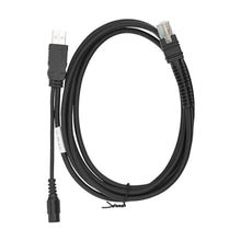 Load image into Gallery viewer, CARPSDZY CBA-U42-S07PAR USB Cable for Zebra Symbol DS3678-DP LI3608 LI3678 DS3600 DS3608 DS8108 Barcode Scanner, USB-A to RJ-45 Interface, 7ft(2.8m) Straight, 12V (Requires 12V Power Supply), Black_1156

