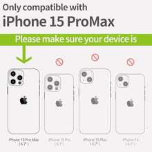 Load image into Gallery viewer, Carveit Handcrafted Case for iPhone 15 Pro Max, Incomplete Compass, Rosy, CompassRosy_7483
