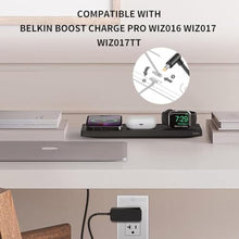 Load image into Gallery viewer, CASIMY 15V 2.67A Adapter for Belkin BoostCharge Pro WIZ016 WIZ017 WIZ017TTBK WIZ017TTWH WIZ009 K7SWIZ009 WIZ010 3-in-1 Wireless Charging Stand Pad MagSafe 2ACR040G NJ 2ACR040GNJ Power Supply Charger_471
