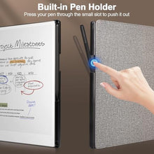 Load image into Gallery viewer, Caweet Stand Case for Remarkable Paper Pro 11.8 Inch 2024, Hard Back Shell Protective Auto Sleep/Wake Book Folio Cover with Pen Holder and Hand Strap, Grey_821
