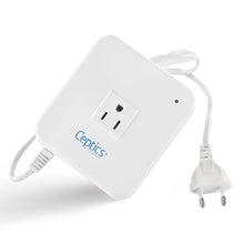 Load image into Gallery viewer, Ceptics 200-Watt Voltage Converter - Step Down - 220v to 110v / 240v to 120v Travel Power Converter - for Hair Straightener, Laptops and Chargers, CE Certified_1
