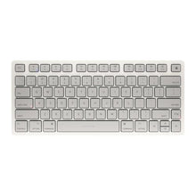 Load image into Gallery viewer, Cherry KW 7100 MINI BT for MAC, Compact Wireless Mac Keyboard with 3 Bluetooth Channels, Multi Device, SX Scissor Switches, incl. Carrying Case, Moonlight White, MoonlightWhite_1
